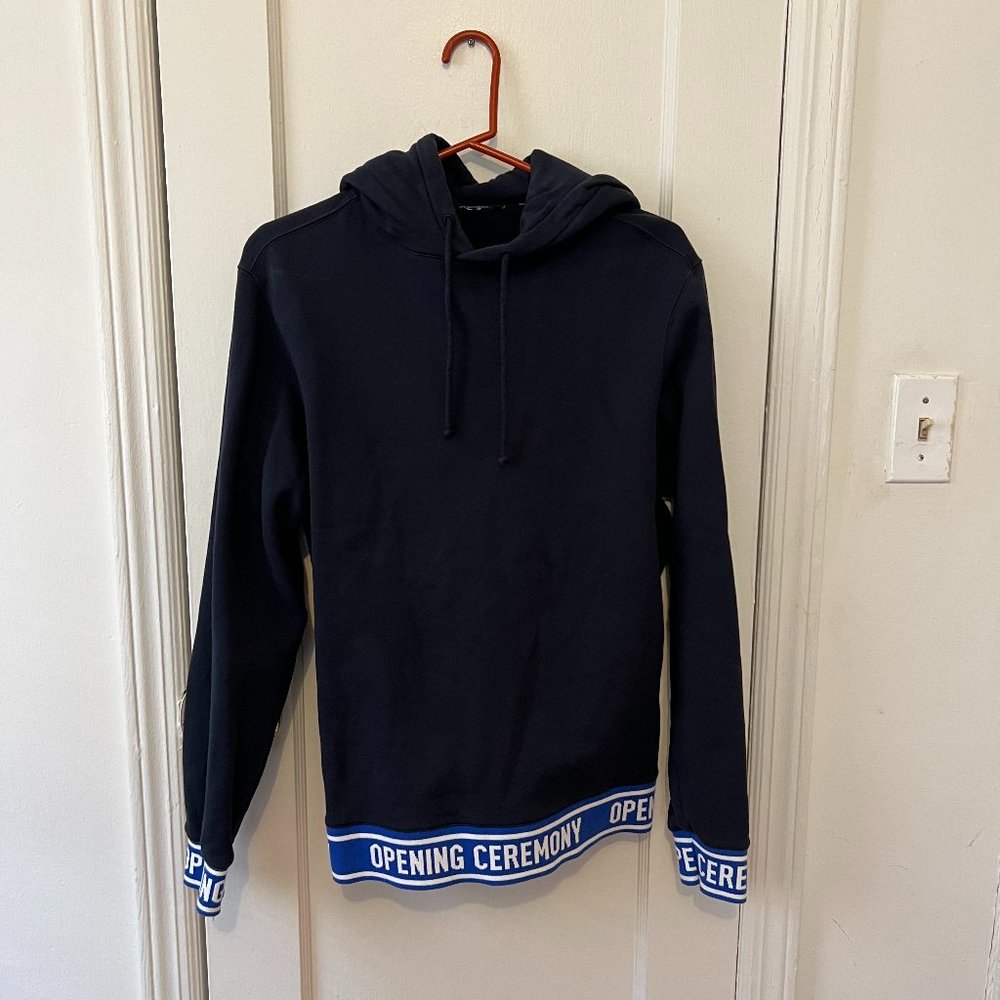 Opening Ceremony Elastic Logo Black Sweater